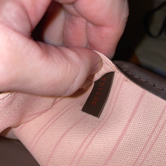 Louis Vuitton Neverful MM Damier Ebene Rose Ballerine - Picture 8 of 12